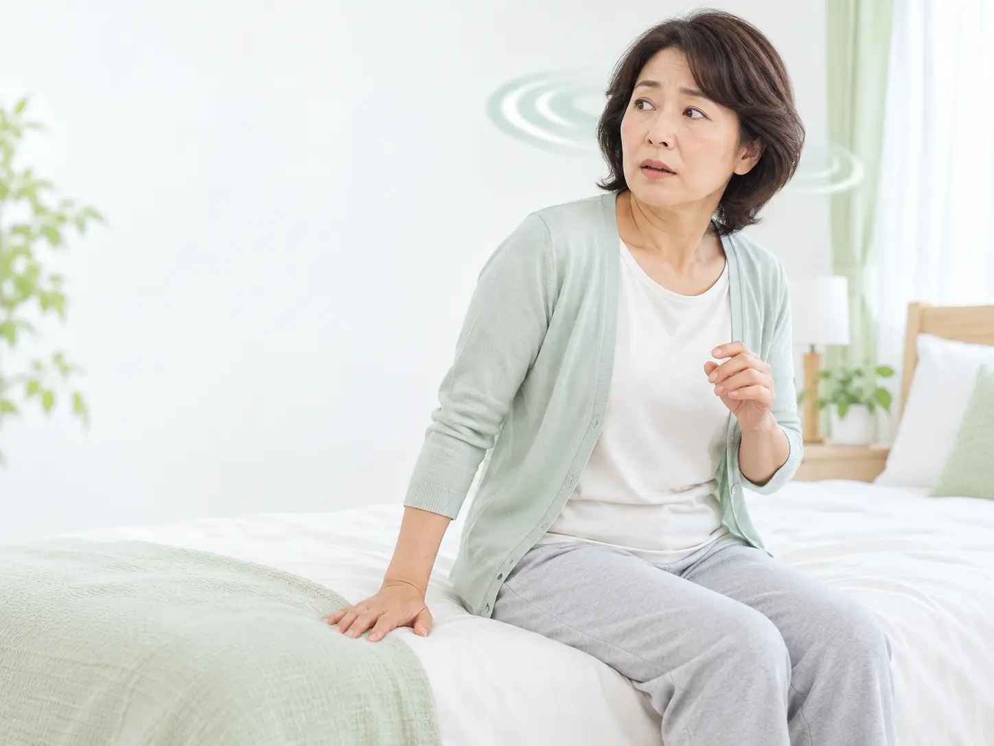 立ちくらみやめまいに悩む人