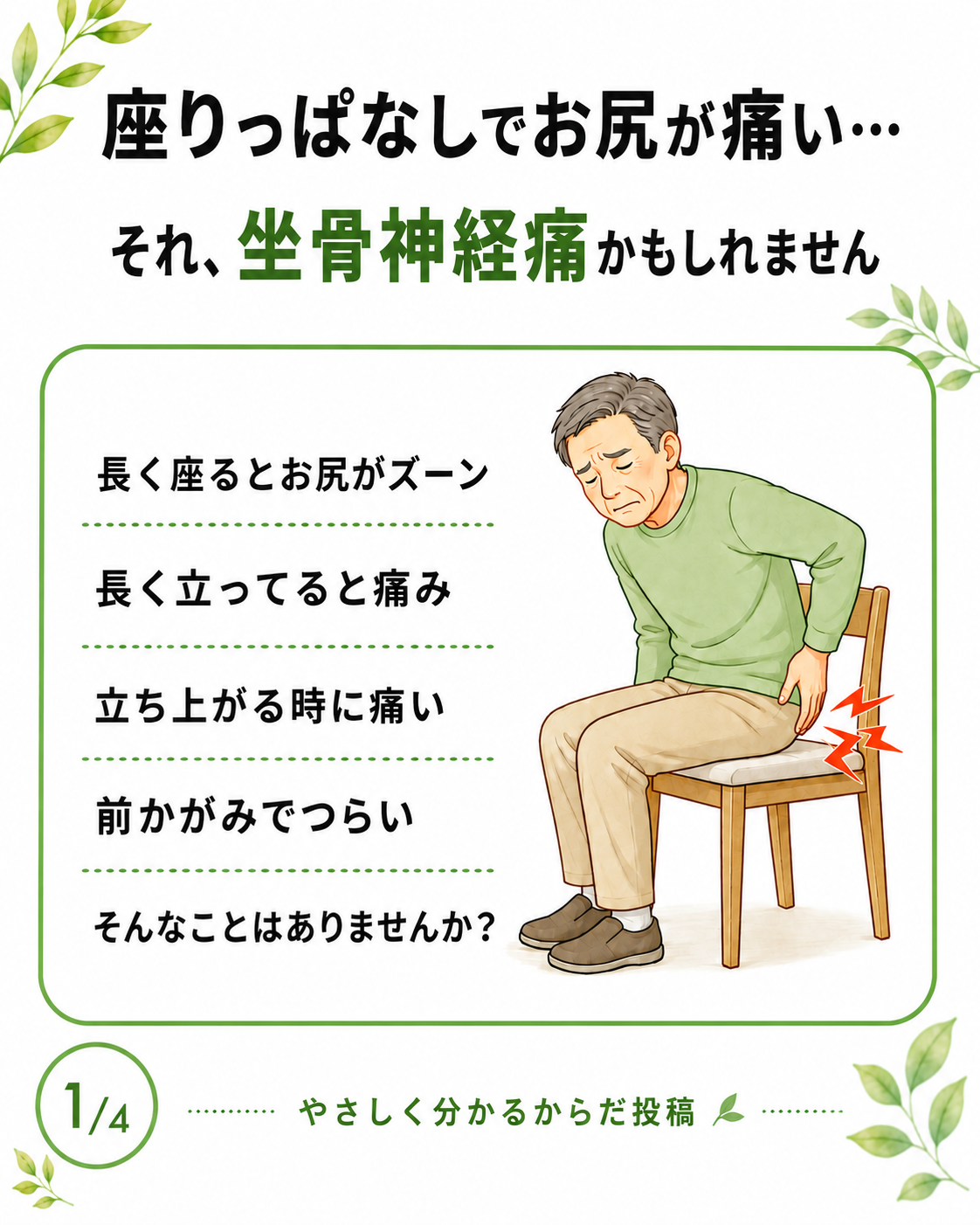 坐骨神経について